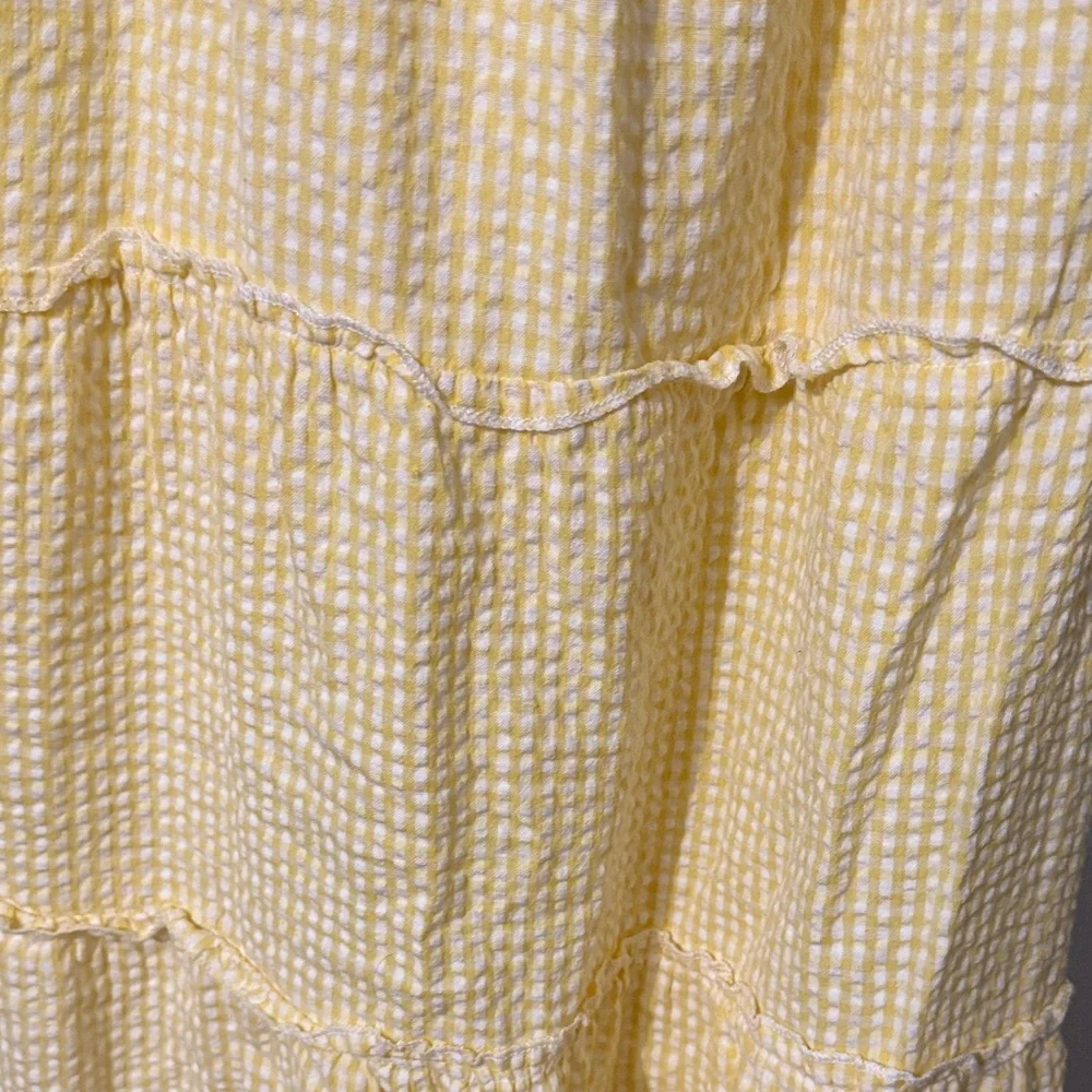 Jessica Simpson Light Yellow Tiered Maxi Dress - Picture 5 of 10